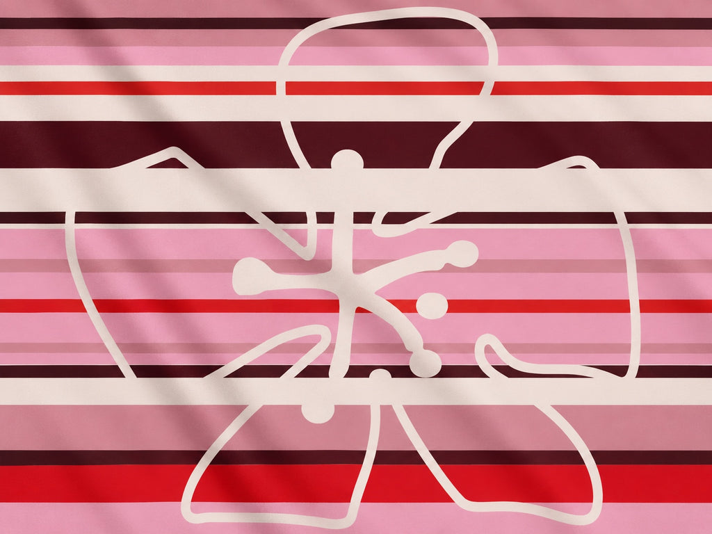 Pareo Pink Stripe