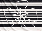 Pareo Black & White Stripe