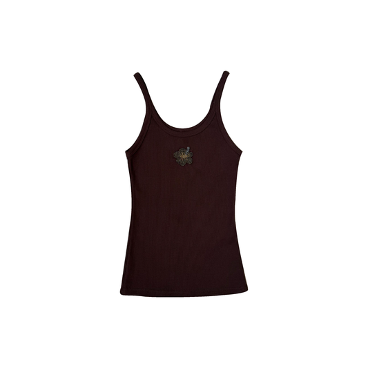 Brown Cayena Tank Top
