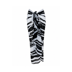 Pareo Black & White Stripe